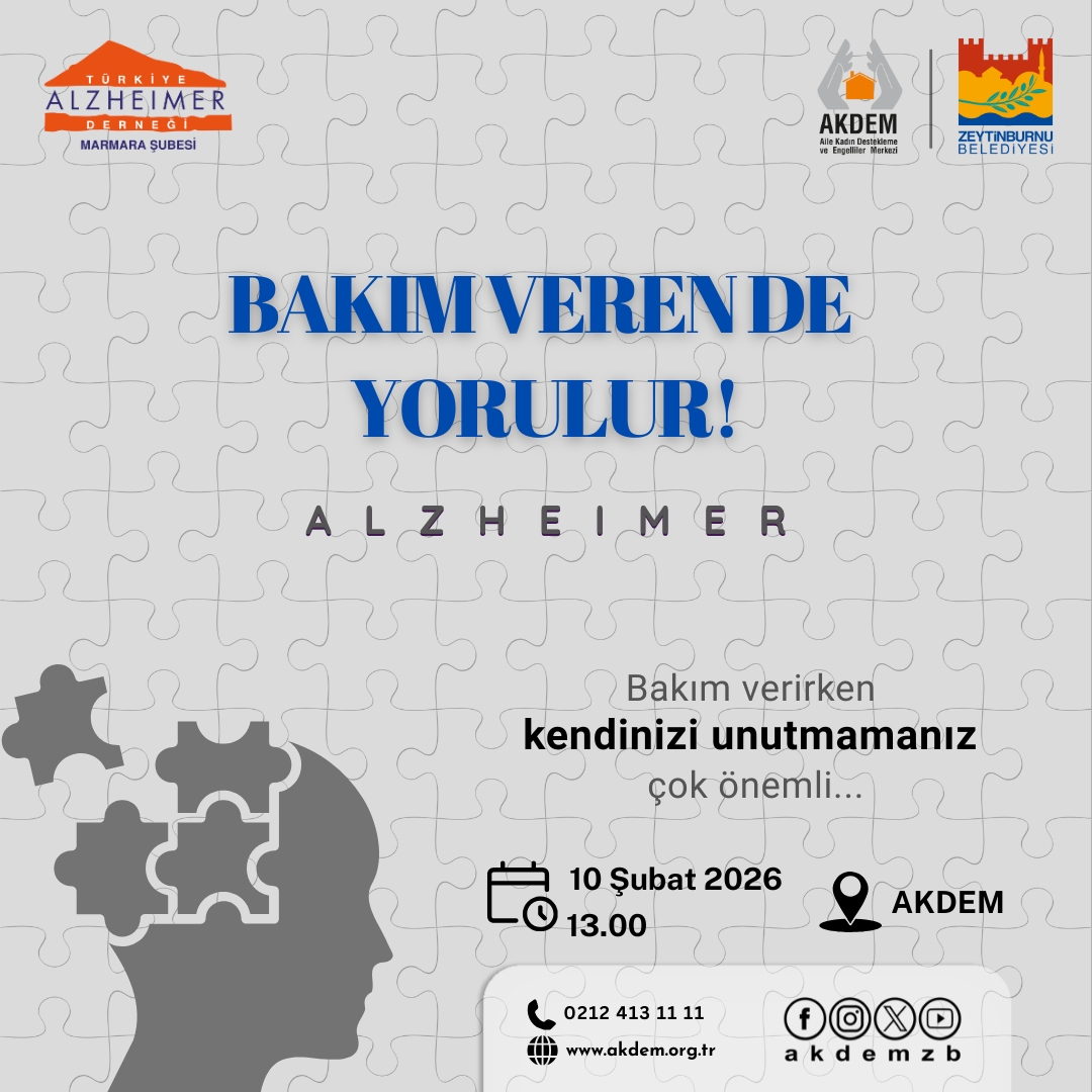 Bakım Veren De Yorulur!